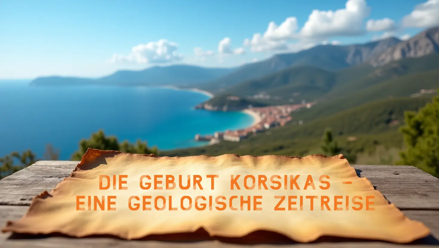 Die Geburt Korsikas – eine geologische Zeitreise